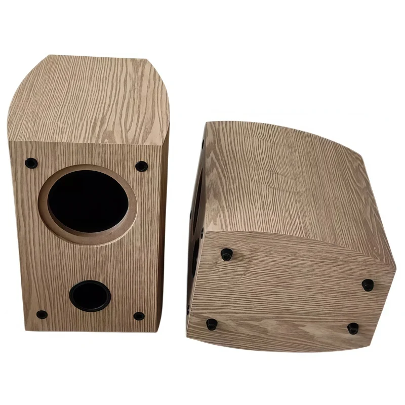 4-inch Empty Speaker Box, Full-range Speaker Box, DIY Speaker Cabinet, Passive Wooden Speaker Housing, 2-Piece Sound Box 95/116m