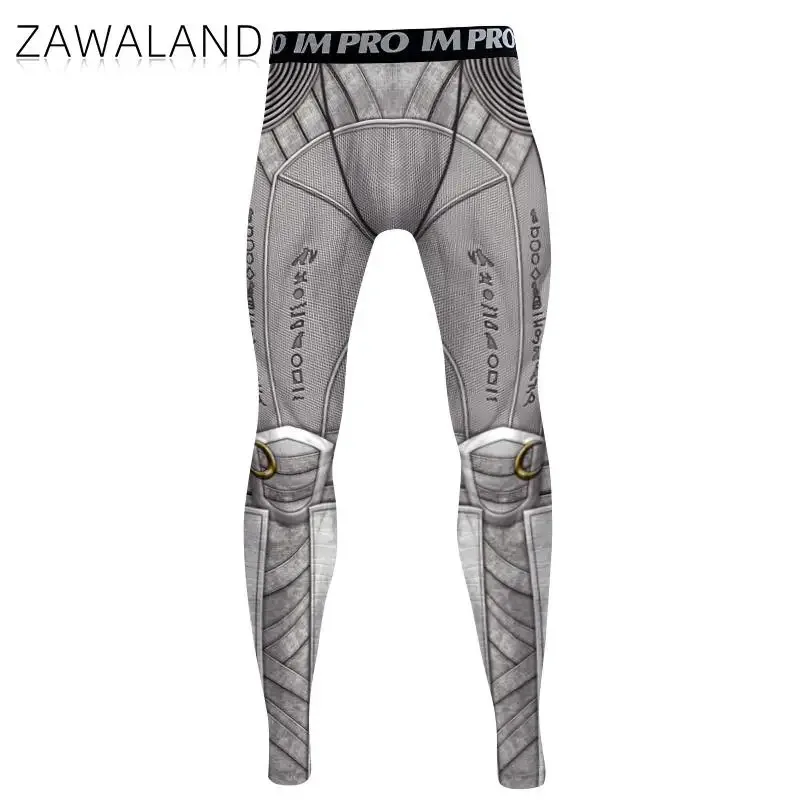 CyZawaland أداء الهالوين خارقة تأثيري هالك ضغط الجوارب الرجال العضلات طباعة السراويل تجريب اللياقة البدنية السراويل