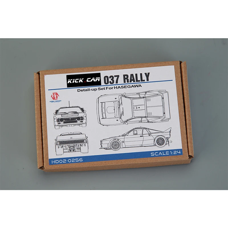 Hobby Design  1/24 HD02-0256  037 Rally Detail-up Set For H   Detail-up Set Assembly  Model Car Metal Modifications Set