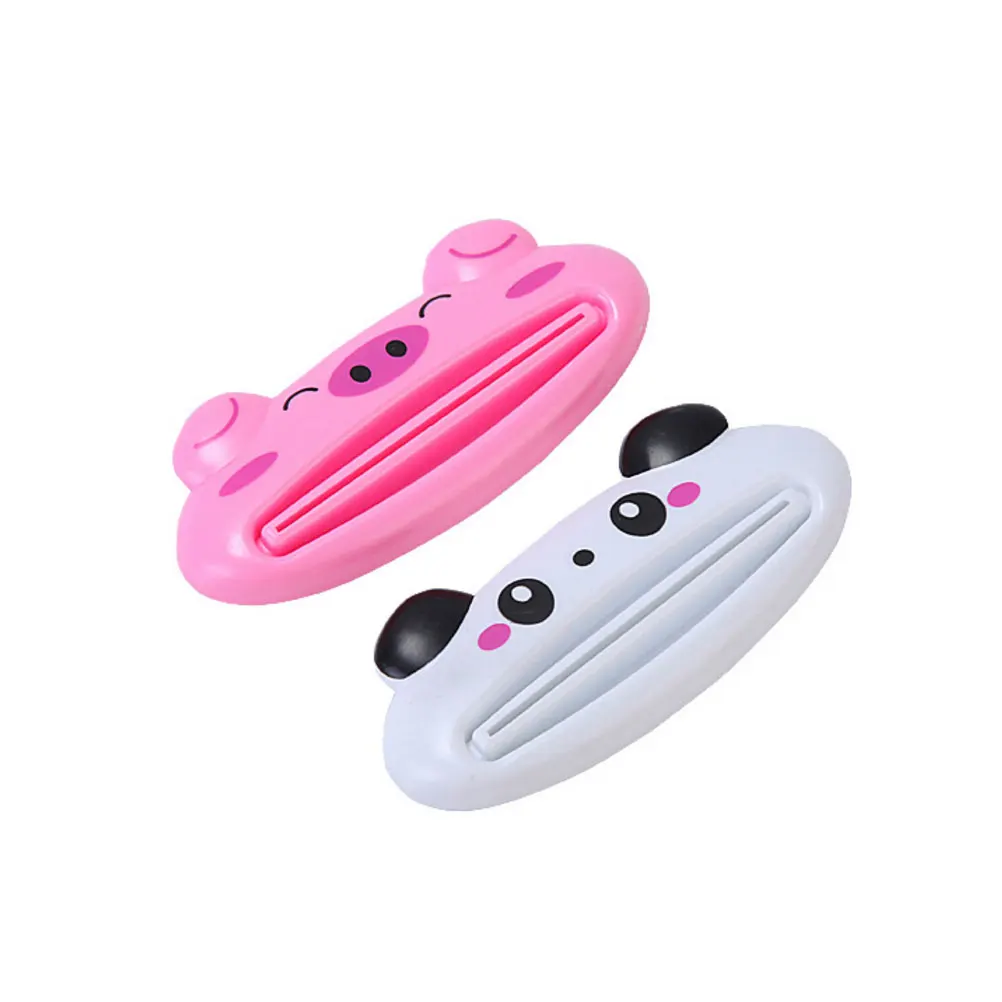 

15 Pcs Toothpaste Squeezer Cartoon Animal Shape Portable Bathroom Accessories Tube Cleaner Dispenser Saver
