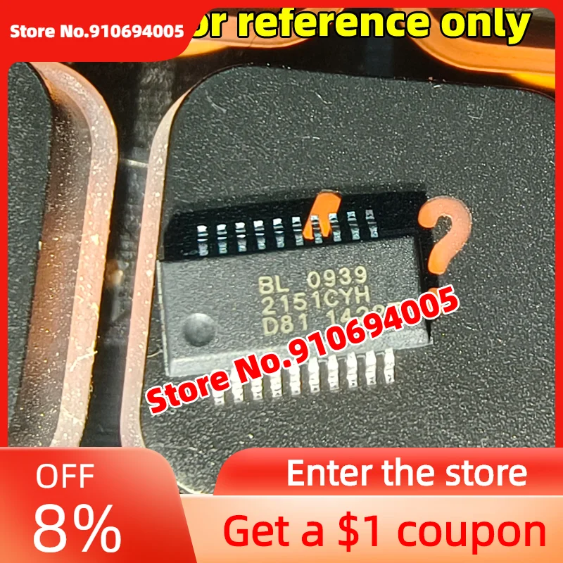 100% New BL0939 SSOP16 Electric Energy Measurement Chip / LBSS123LT1G BSS123 SOT23 / BK1198 1.6V-3.6 Radio FM Receiver Chip