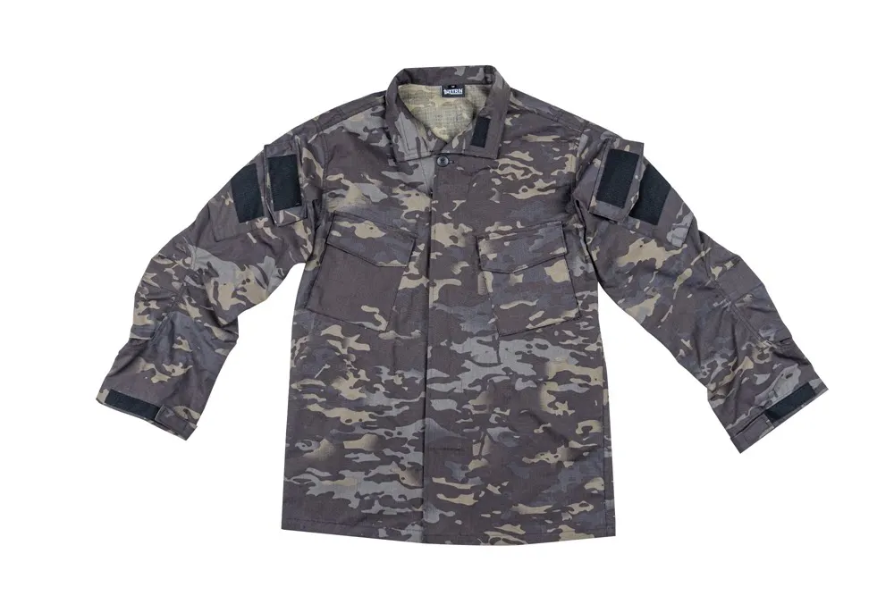 Outdoor Sports Men's Camouflage 60 Cotton Long Sleeved Hunting Training Uniform L9 Base Uniform