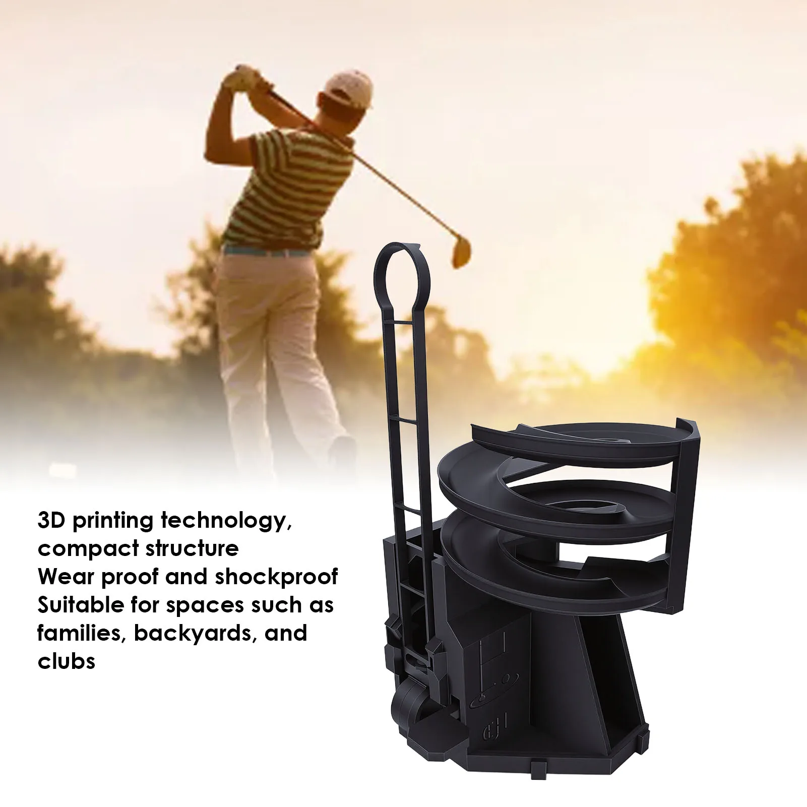 Ball Launcher Eliminate Bending Automatic Ball Tee Up Machine for Swing Training  Ball Launcher  Ball Dispenser