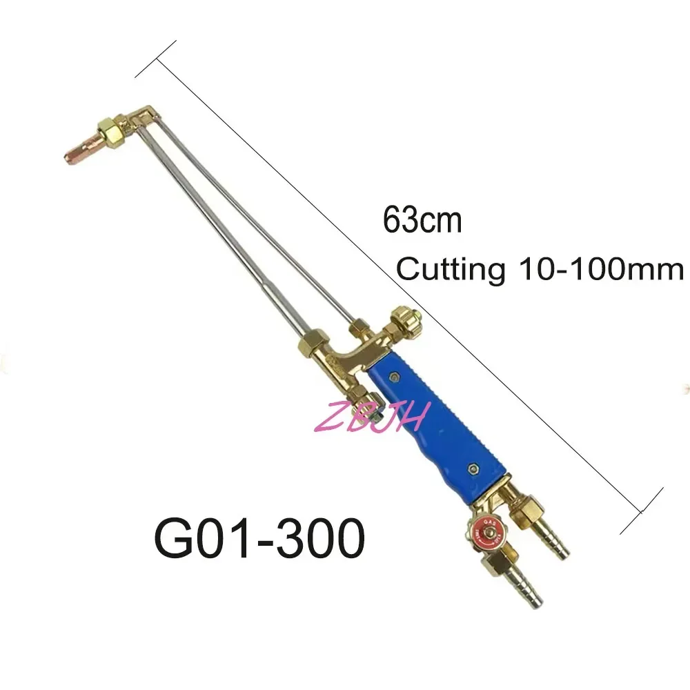 Universal Injector Gas Cutting Torch for G01-30/100/300, Compatible with Oxy-Acetylene & Oxy-Propane