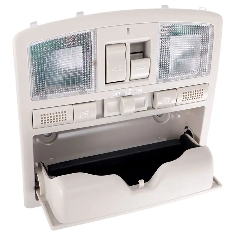 

A85E-For 2009-2013 Mazda 6 With Sunroof Switch Gray Overhead Console With Down Light GS4C-69-970D-75