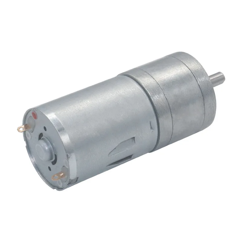 Jga25-370 12V  High Torque Dc Motor Reductor 24V 12Rpm-1360Rpm Speed 25Mm Diameter Micro Electric DC Gear Motor Diy Engine