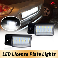 2X Canbus LED License Number Plate Light Lamps For Nissan Altima L32 Rogue T32 X-Trail Pathfinder R51 Maxima A35 Murano Z50 Z51