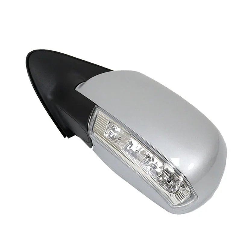 new Car Side Rearview Mirror With Lamp For Hyundai Santa Fe 2.4L 2.7L 2007 2008 2009 2010 2011 2012 Rear View Mirror Accessory