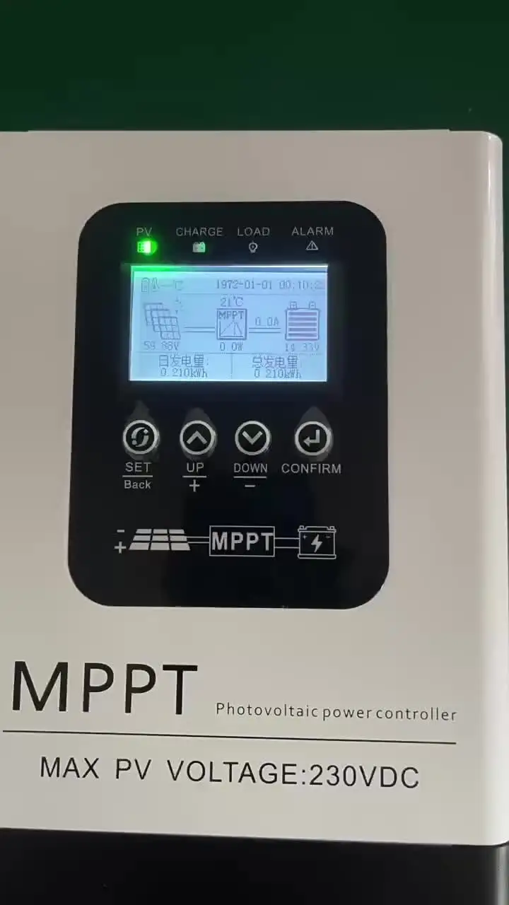 MPPT 12V-48V ソーラーチャージコントローラー 100A