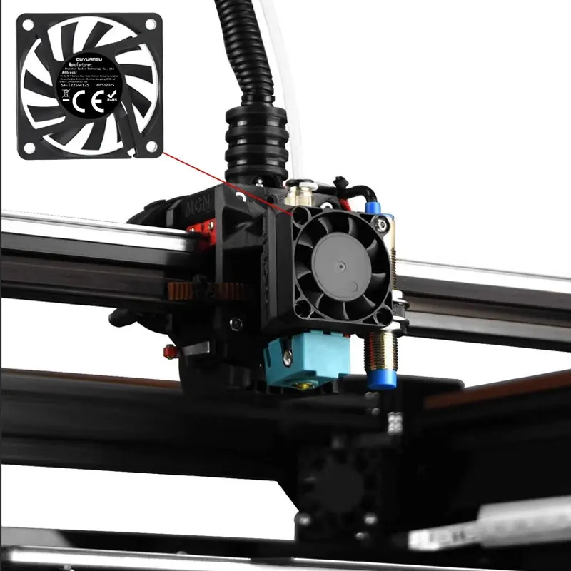 40x40x10mm 50x50x10mm 60x60x10mm 5V 2-Pin PC Computer CPU System Heatsink Brushless Cooling Fan Silent Chassis Radiator Fans