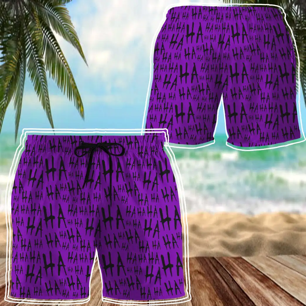 Men's Quick-dry Beach Shorts Featuring An Abstract, Chaotic Letter Print and A Drawstring; Suitable The Beach, Swimming, Parties
