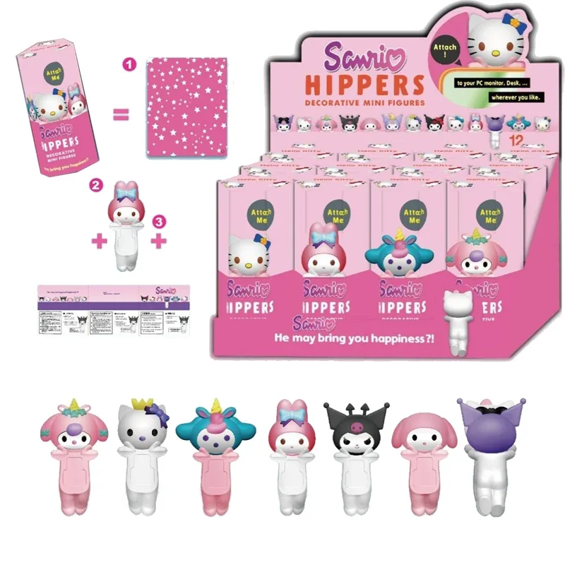 กล่องตาบอด Sonny Angel Kawaii Hello Kitty Melody Party Angel Mystery กล่องตาบอดอะนิเมะรุ่นของเล่นคริสต์มาสของขวัญ