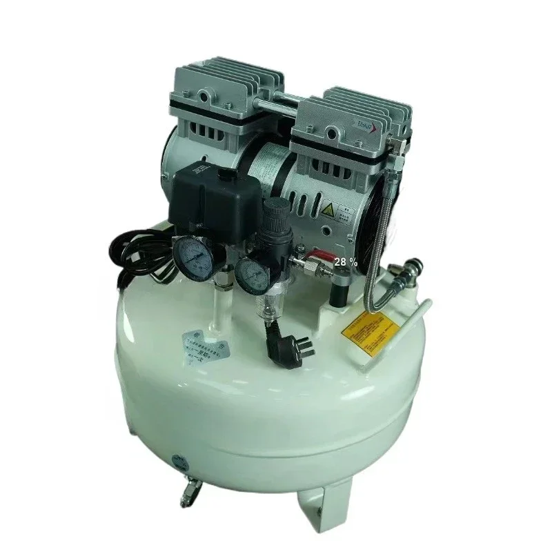 Oil-free air compressor matching, vacuum water testing machine