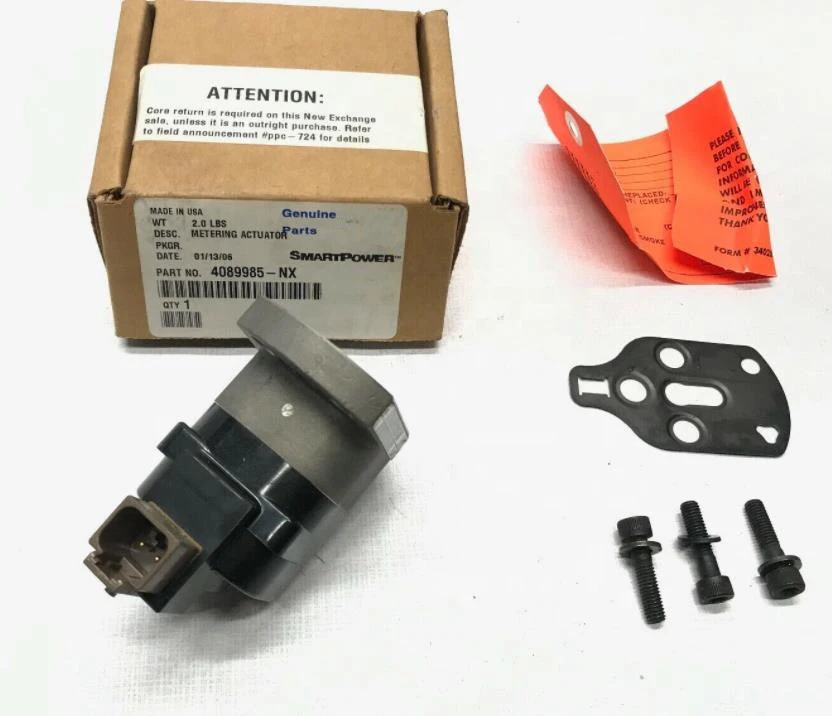 QSX15 ISX15 X15 For Cummins electronic fuel metering control actuator 4089985