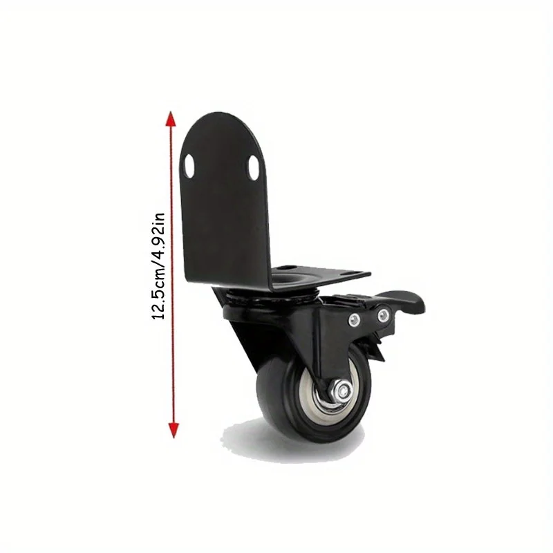 4pcs Furniture Caster Wheel Nightstand Universal Roller Slider Directional Pulley Silent Steering Moving Sliding Casters Wheel