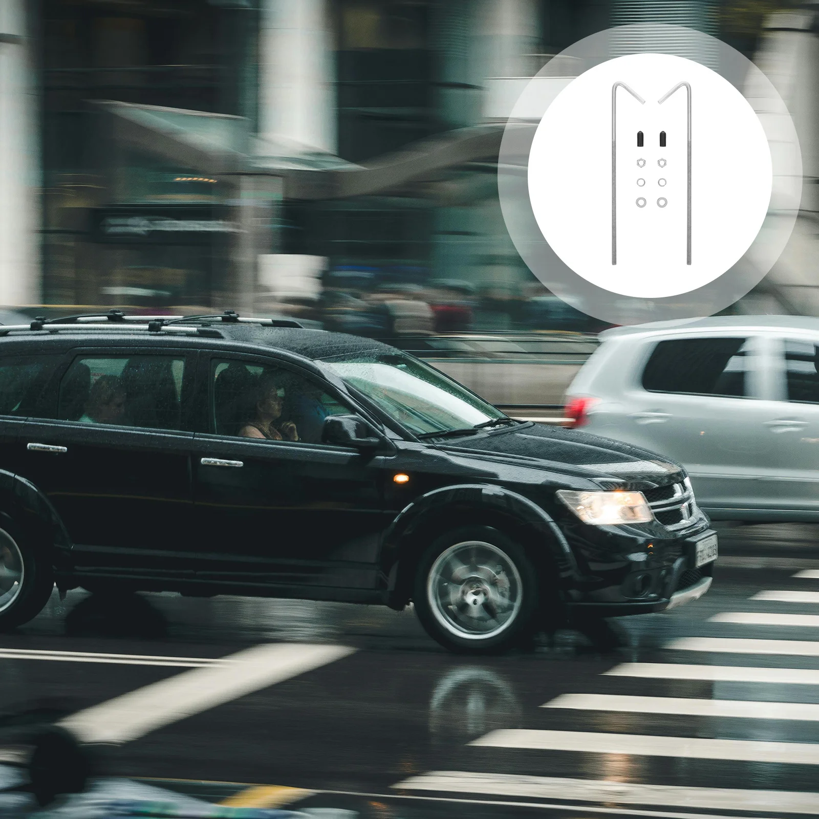 

1 Set Stainless Steel Car J Bolts Hold Down For Secure Mounting Fixing Bracket Car Retention Kit Bolt Kit Nuts