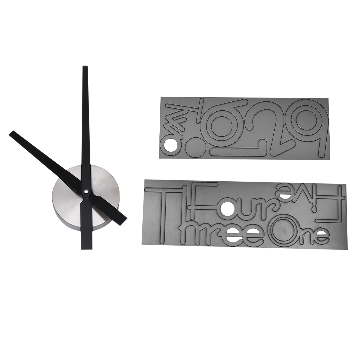 

Simple Wall Clock Modern Design Silent Number Decorative Clock for Home Office Living Room Cafe Decoration