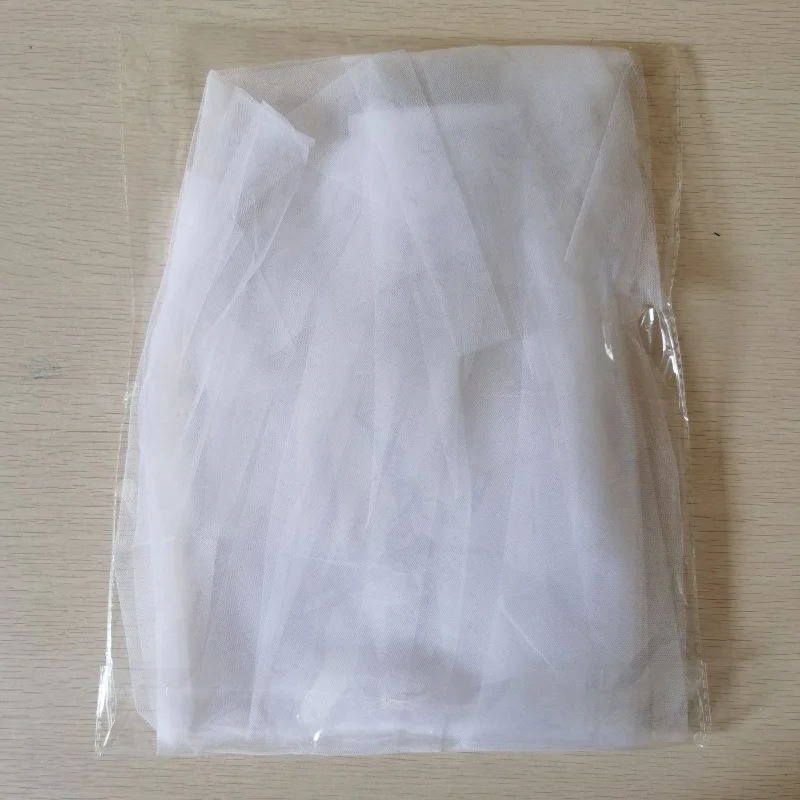 Tulle Short Wedding Veil Two Layers with Comb Cheap Accessories For Bridal