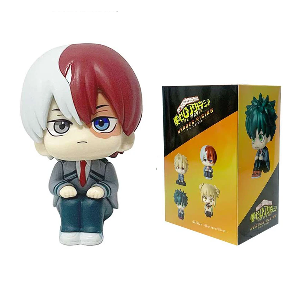 My Hero Academia Q-Version Izuku Midoriya Katsuki Bakugo Todoroki Shoto Toga Himiko PVC Anime-Figuren Modell Cartoon-Modell Spielzeug – Detail 10
