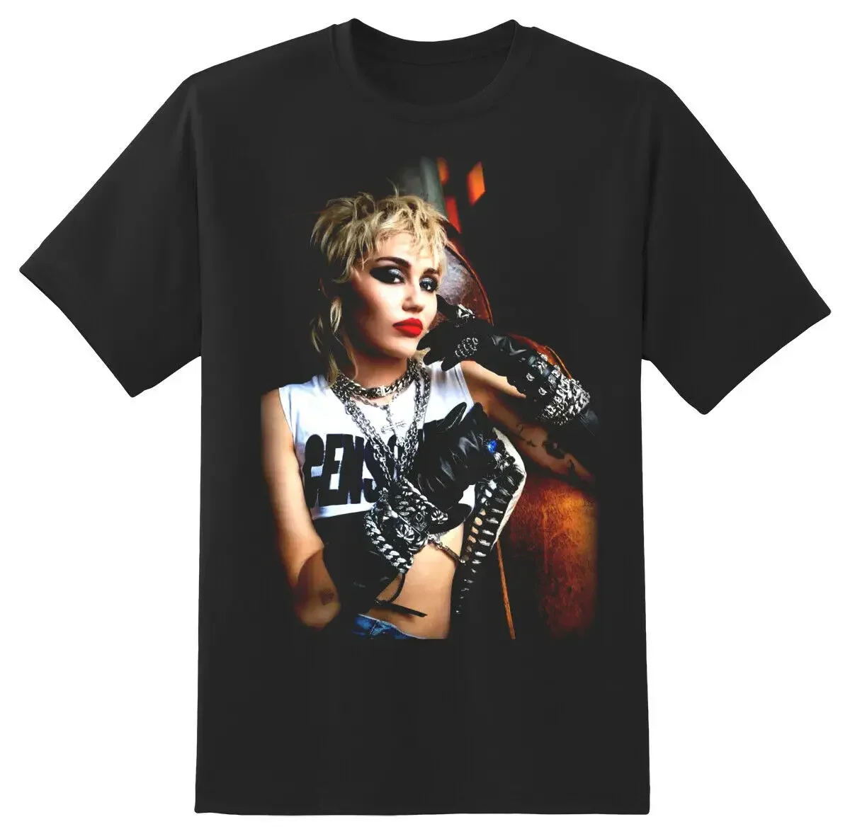 Miley Cyrus Plastic Hearts T-Shirt S-5Xl2024 Casual Fashion Printed 100% Cotton wholesale