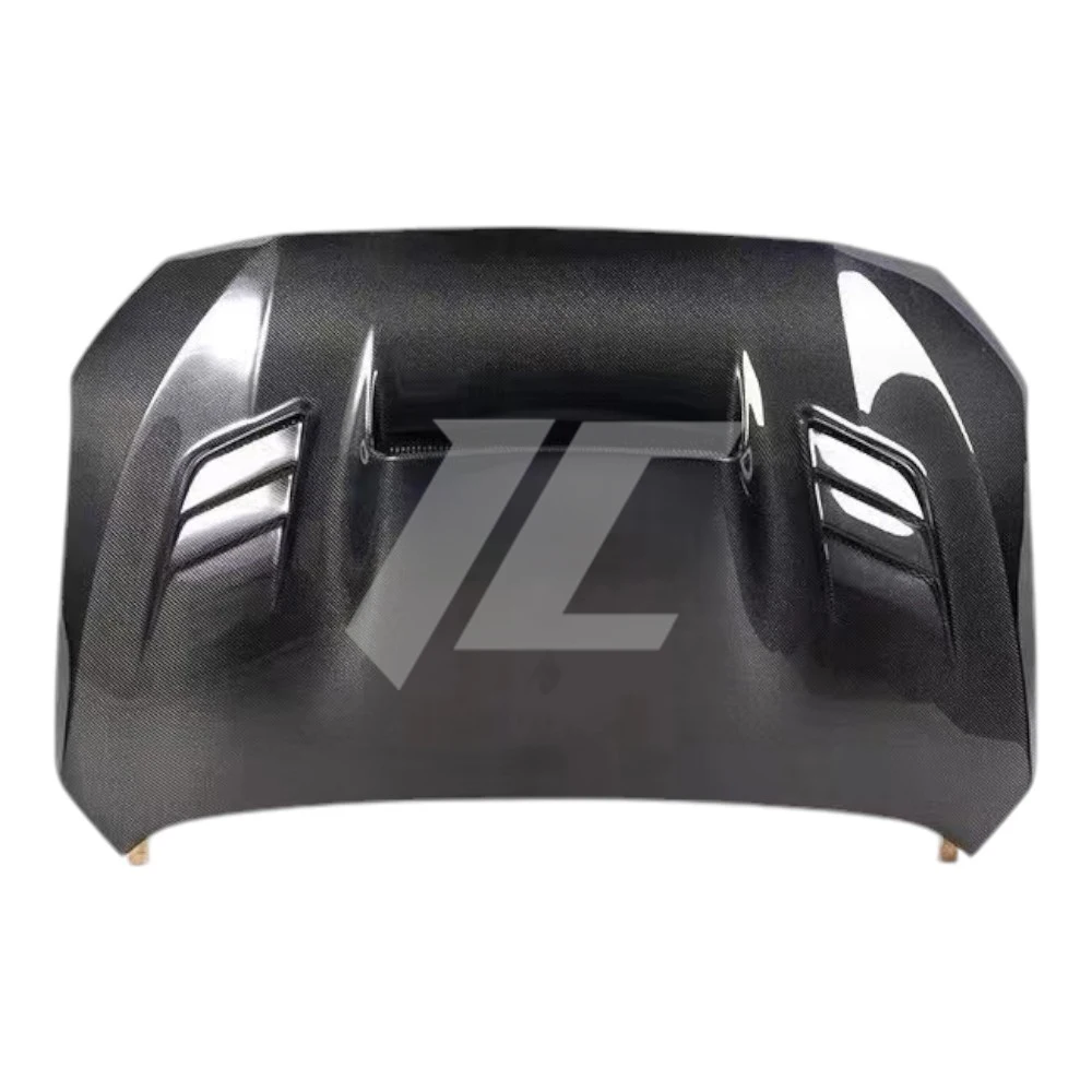 

For Subaru WRX Carbon Fiber Front Engine Hood Bonnet Vented-New Condition