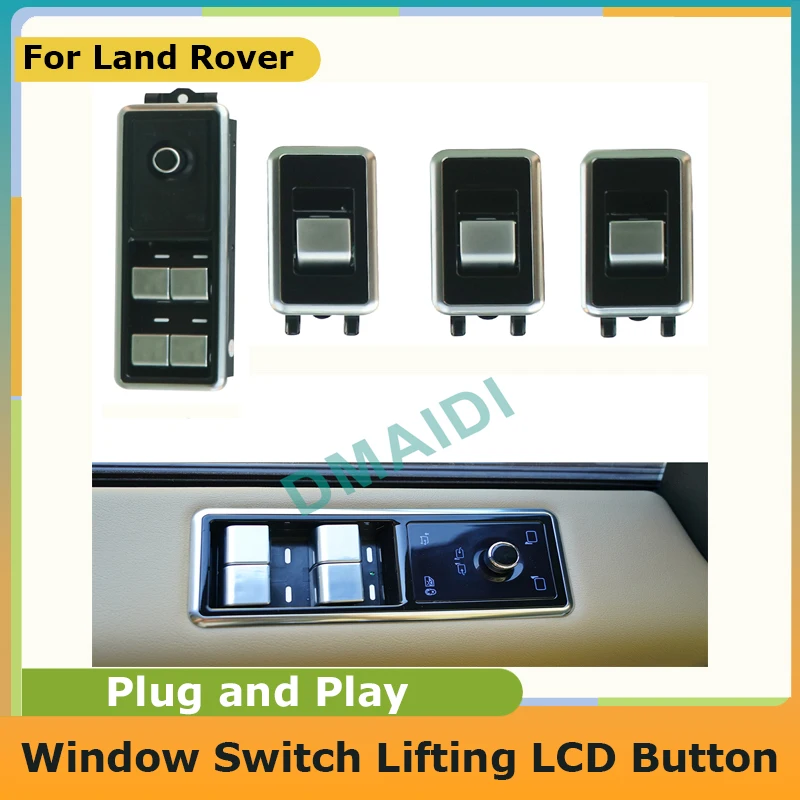 

Car LCD Window Button Lift Switch For Land Rover Discovery 5 17-18 Range Rover Sport / Vogue 13-17