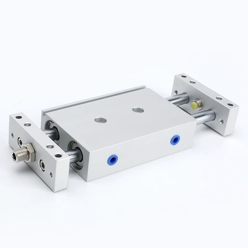 Three-Bar Three-Axis Pneumatic Fine Cylinder TCL TCM-12 16 20 25 32 40 63-10 30 100 with Steel Guide Rod Piston Core Components