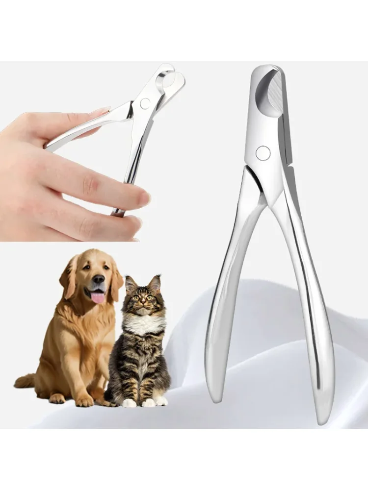 Professional Pet Nail Clipper Sharp Safety Grooming Toe Trimmer Duty Dog Nail Cutter Nail File Stainless Steel Pet Nail Clippers