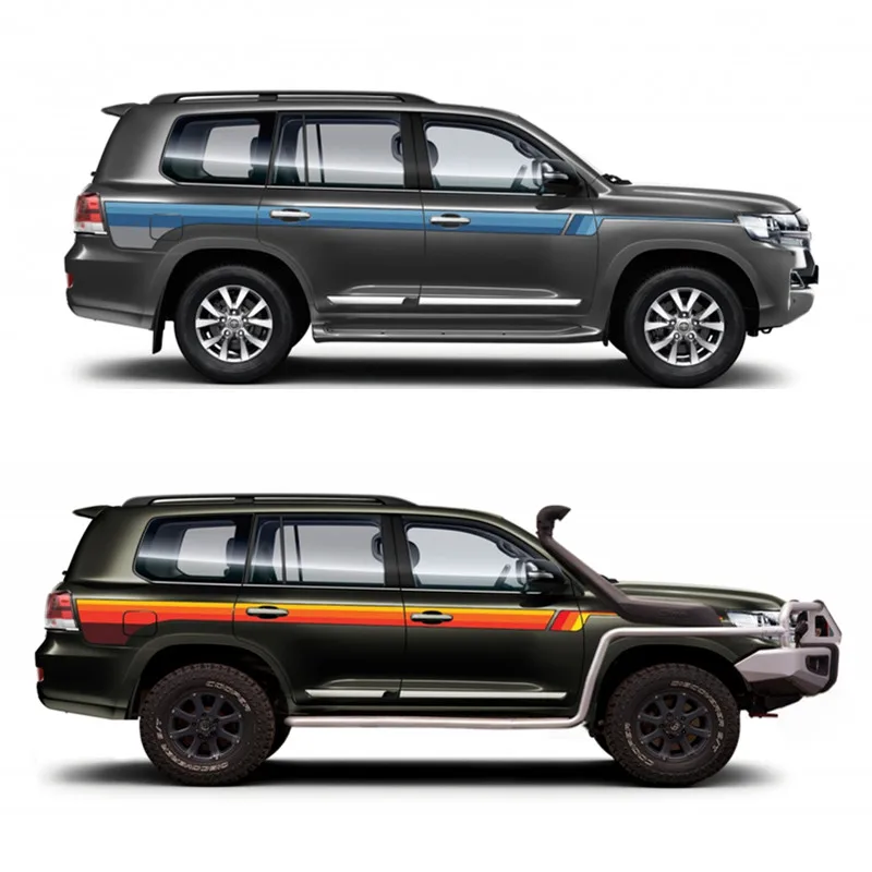 

Car Vinyl Stickers For Toyota Prado LC200 body appearance decoration personalized custom sports decal