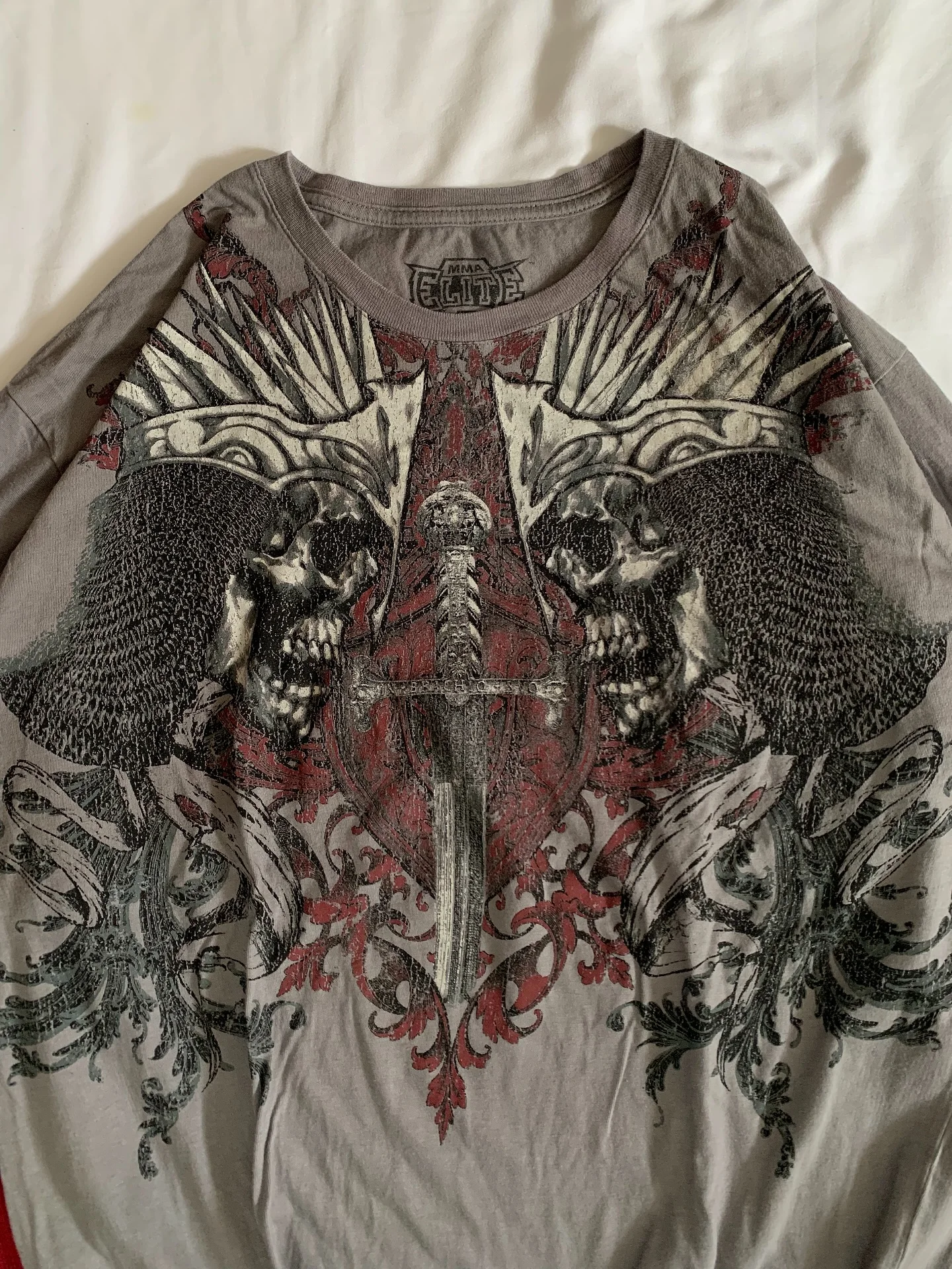 Y2K Gothic Harajuku Splice Printing 2 pieces spliced Long Sleeve