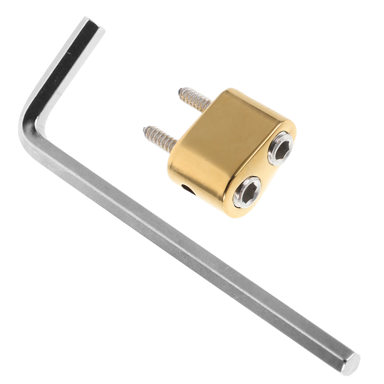 

Headless Bass Bridge Repair Parts Electric Guitar Locking Nut Replacement Accessories Accessory