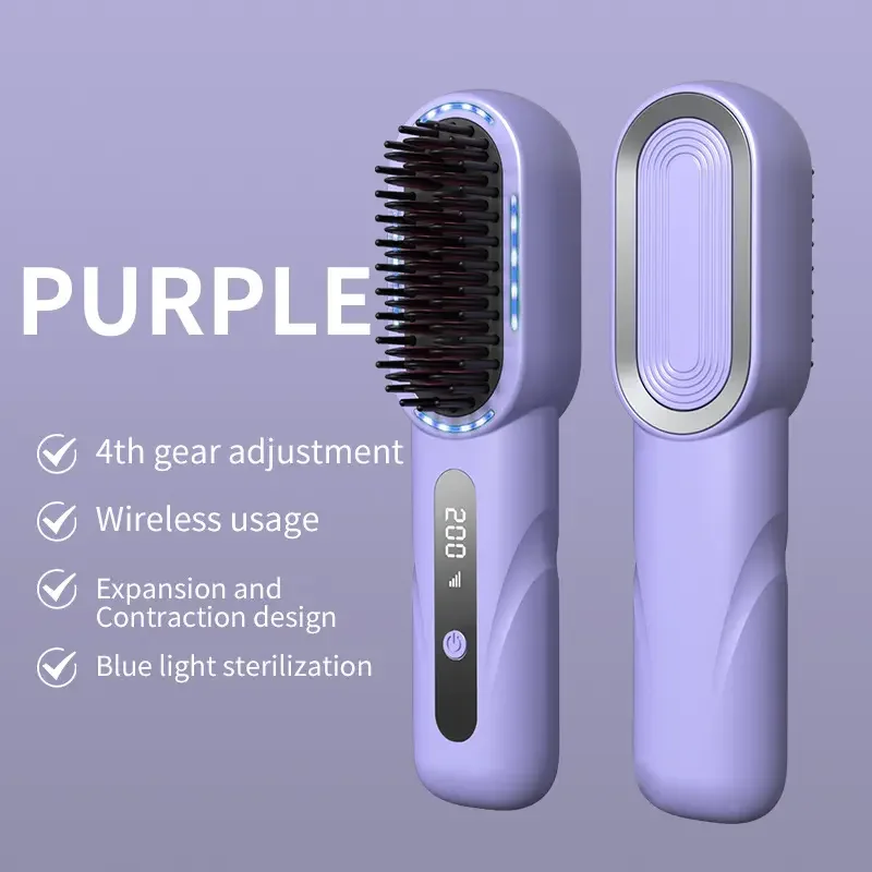 

New Home Straight Hair Comb Portable Charging Hair Comb Care