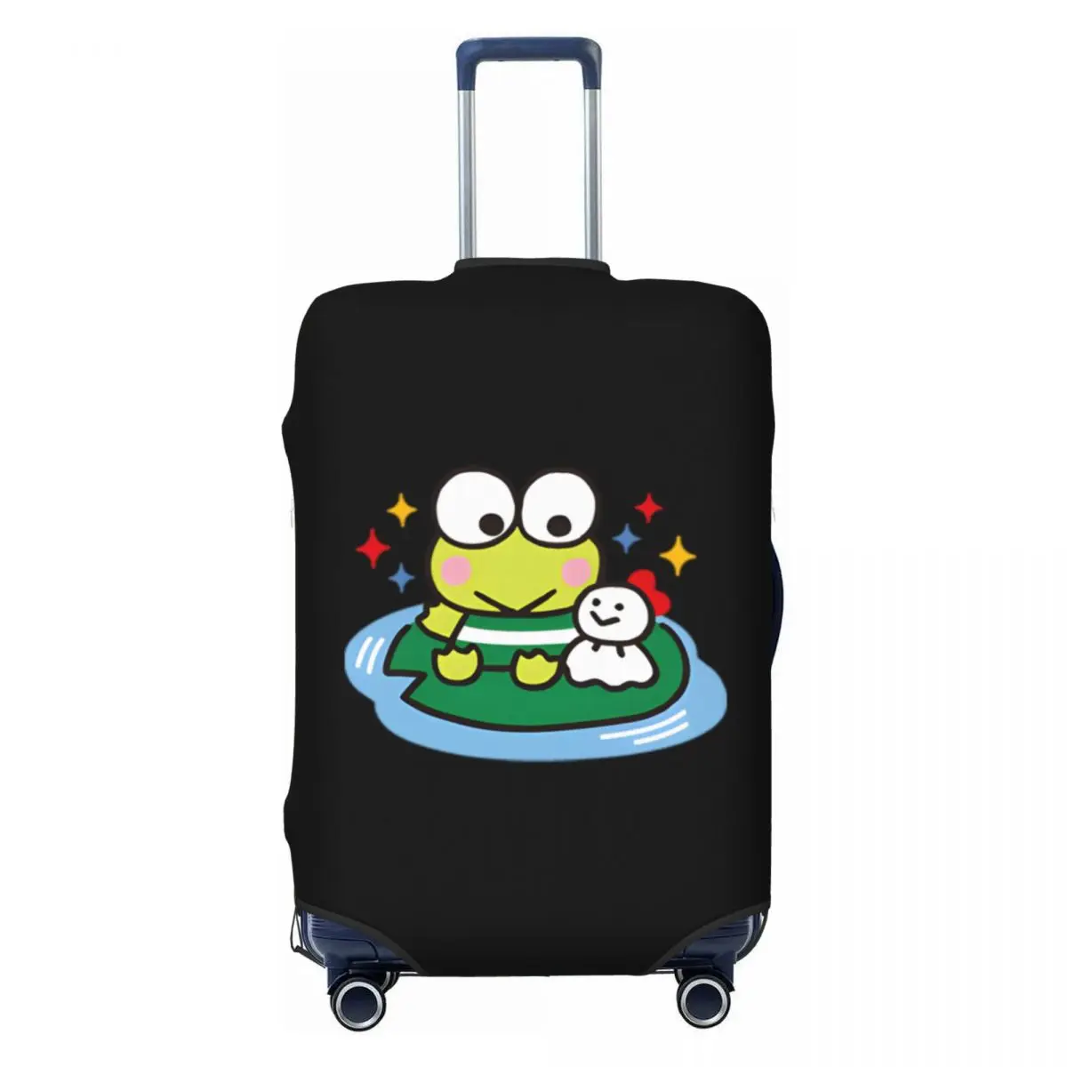 

Пользовательские милые Sanrio Keroppi мультяшный чехол для багажа, моющиеся чехлы для дорожных чемоданов