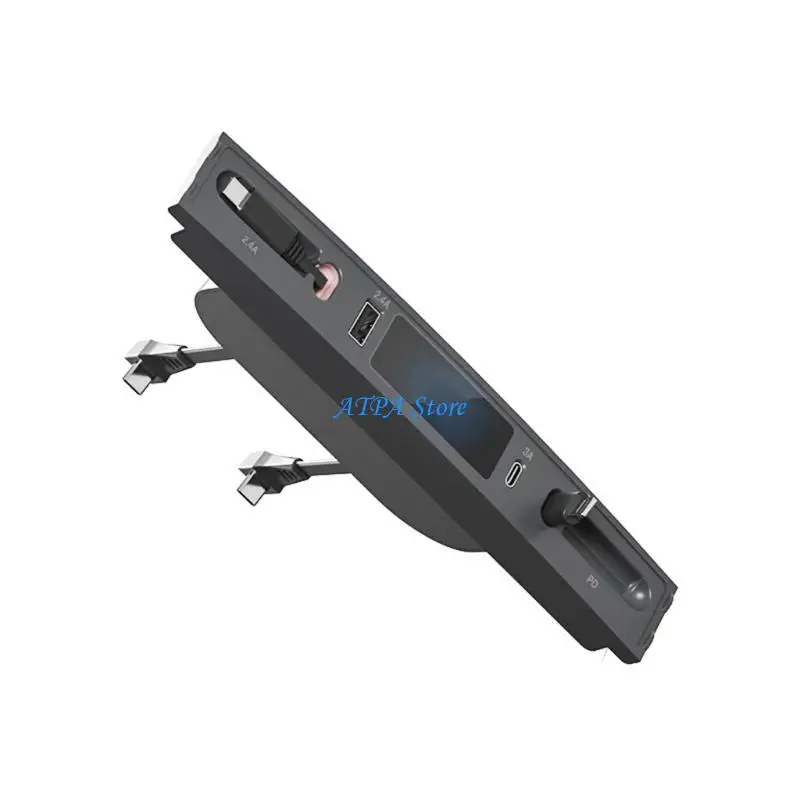

U13C Electric Car Dock Offering 27W Power and Auto Cable Retraction Feature