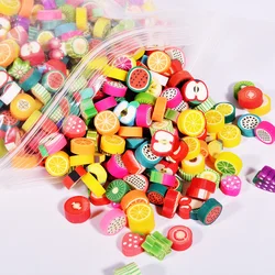 100 Pcs Cute Fruit Cuisine Shape Rubber Eraser Student Learning Stationery for Child Creative Novelty Erasers New Stationery