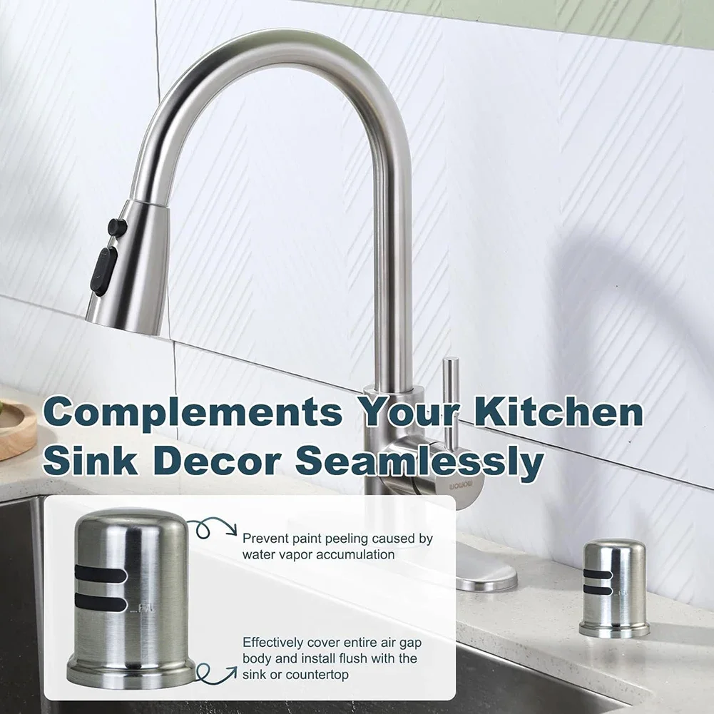 

Premium Dishwasher Air Gap Kit: Prevent Backflow & Hygiene,Replacement Air Gap Home Improvement Hardware Parts For Home