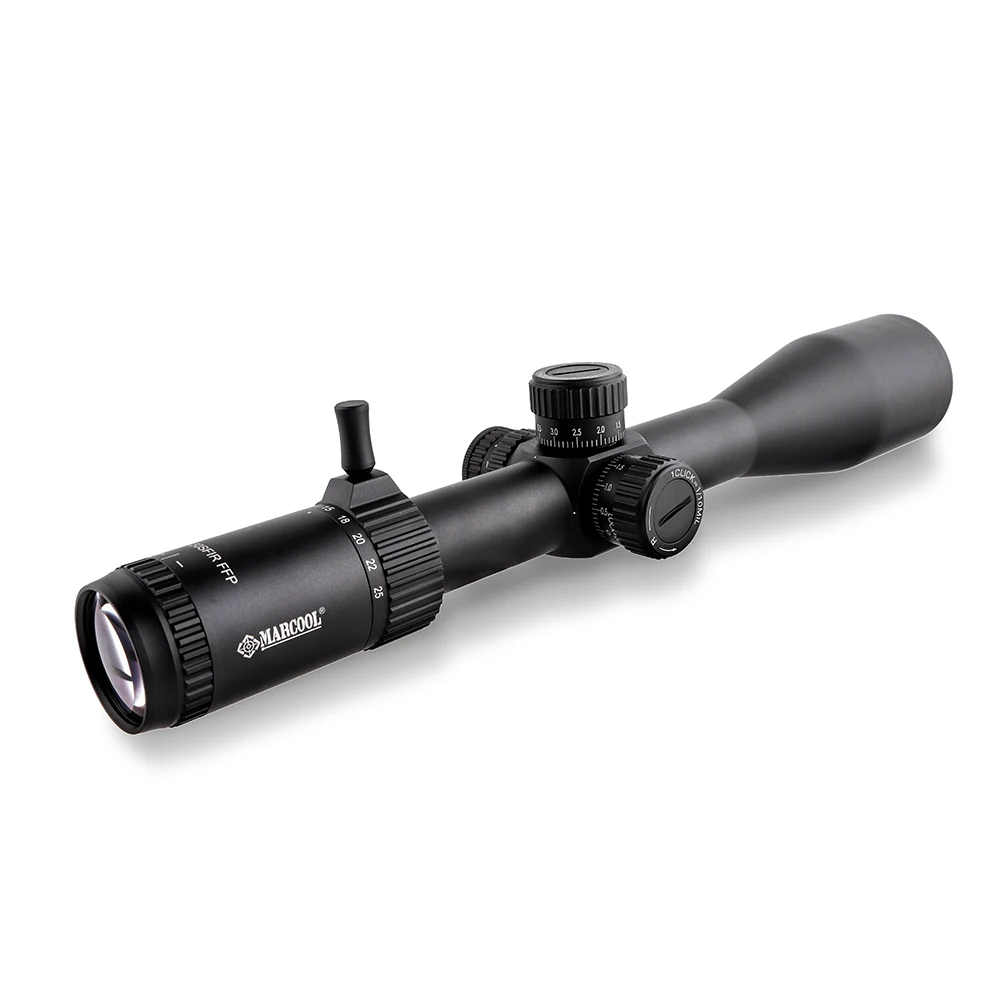 Marcool Assailant 5.5-25x50 FFP IR First Focal Plane Hunting Scope HD Etched Glass Reticle illumination Tactical Optical Sight