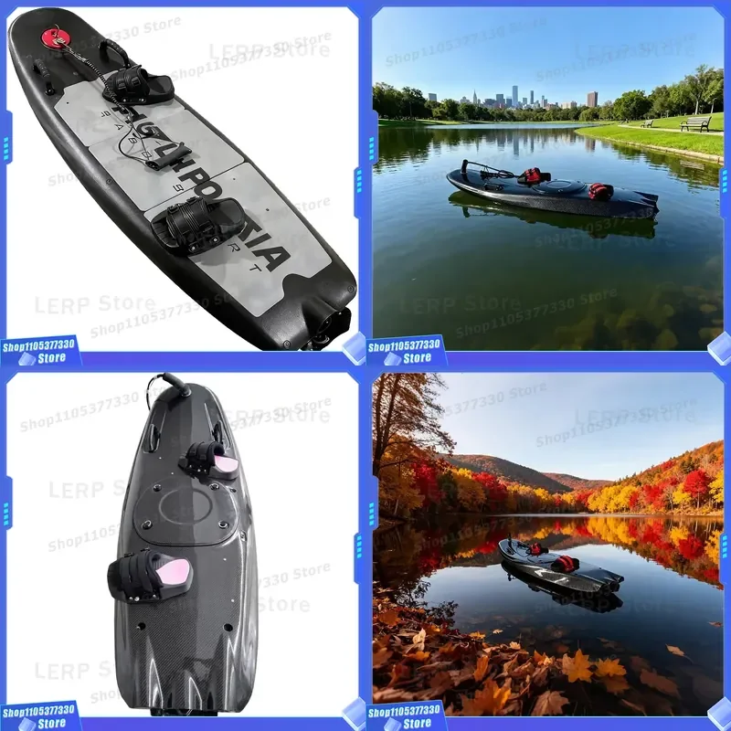 Carbon Fiber Surfboard Eco-Friendly High Strength All-Around SUP for Ocean Waters with Customizable Logo CE Certified 65KM/H