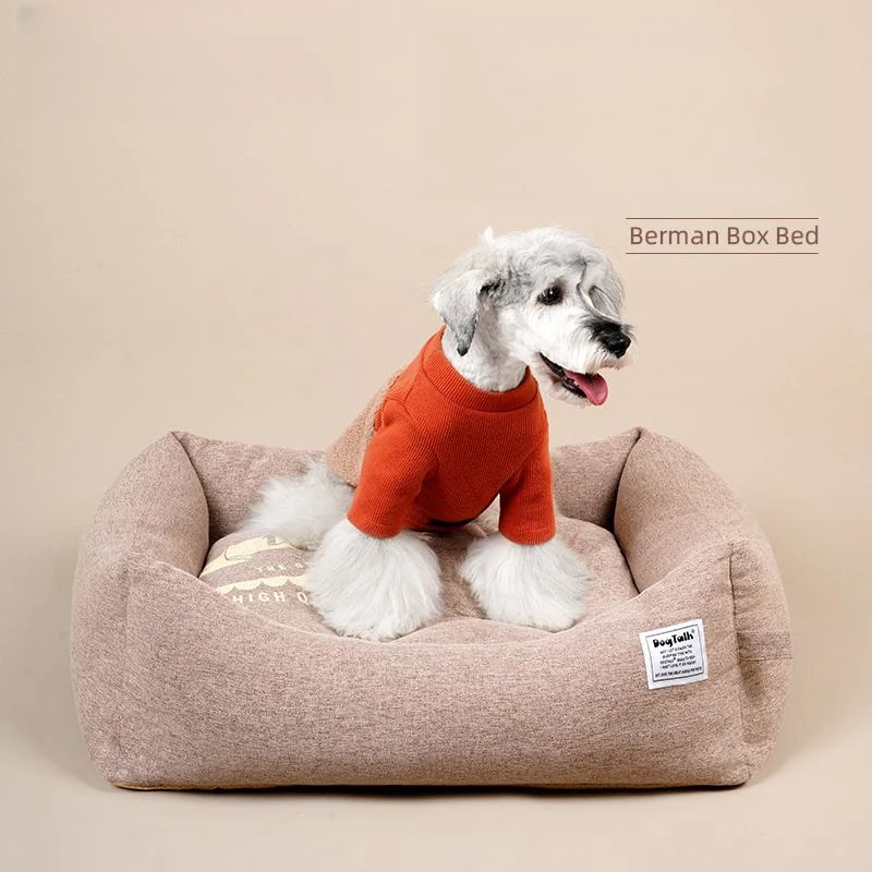 Detachable And High-end Cotton Dog Bed -stick Small And Medium-sized Dog Teddy Pet Cat Bed Rat toys Hamster bath Rabbit house