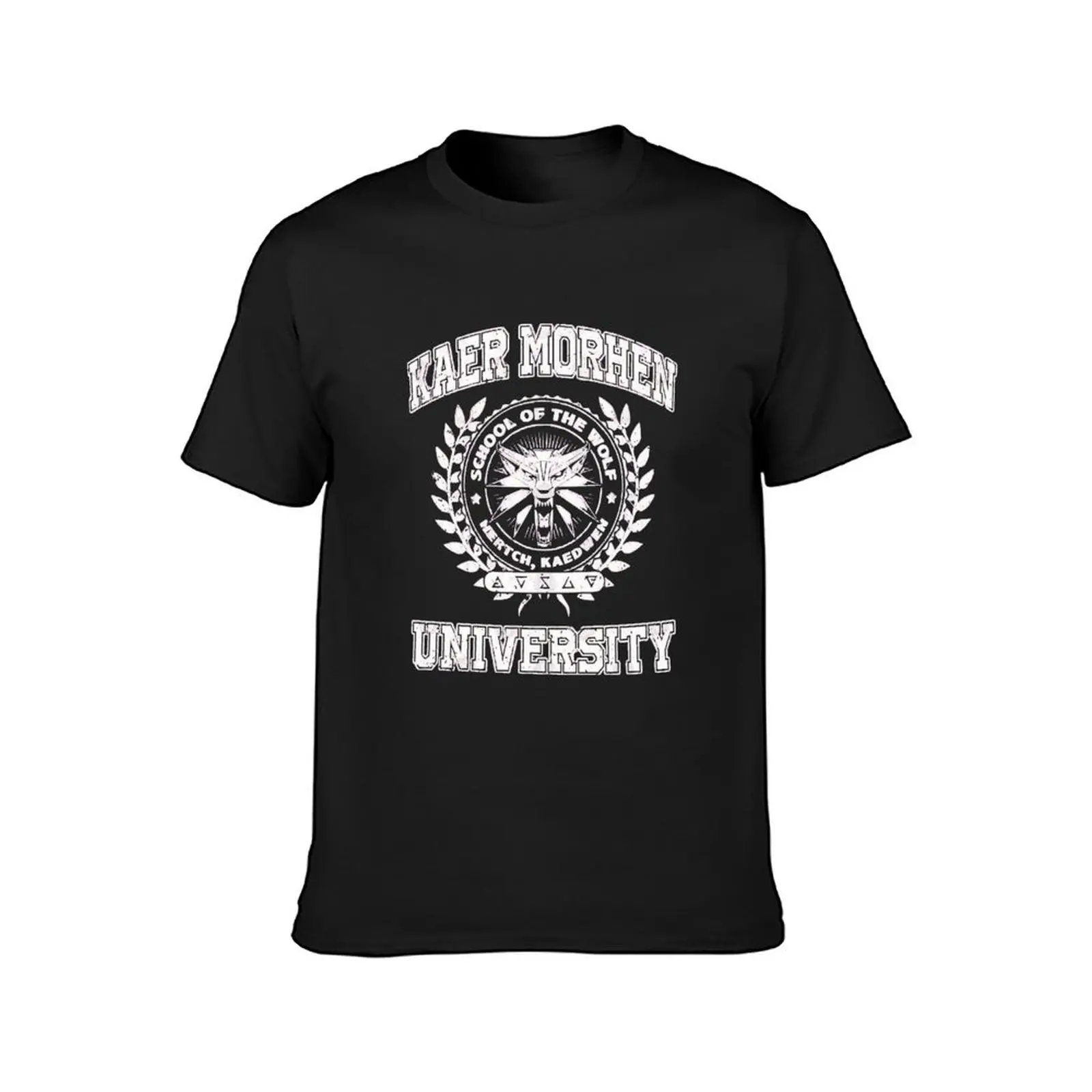 Kaer Morhen University T-Shirt boys animal print blanks funnys t shirts men