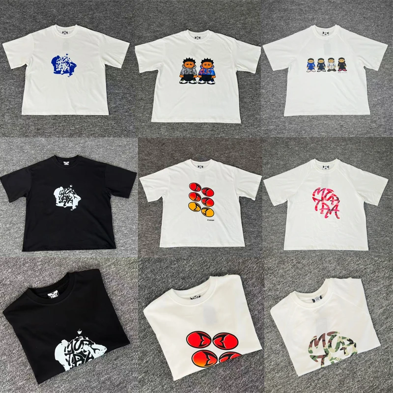 

Casual Men's MERTRA T-shirts Fashionable Creative Letter Print Short-sleeve High Quality Cotton Round-neck Loose Mertra T-shirt
