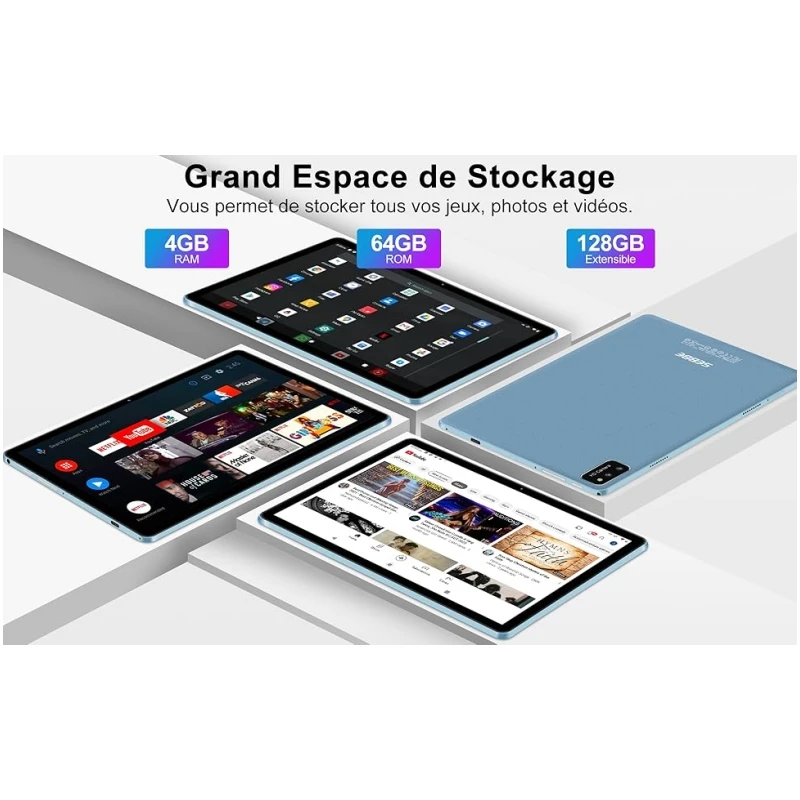 

Планшет S22 10.1 дюйма на Android 11, процессор sun50iw, восьмиядерный, 4 ГБ ОЗУ, 64 ГБ ПЗУ, двойные камеры, Type-C, 6000 мАч, Wi-Fi, Bluetooth 5.0