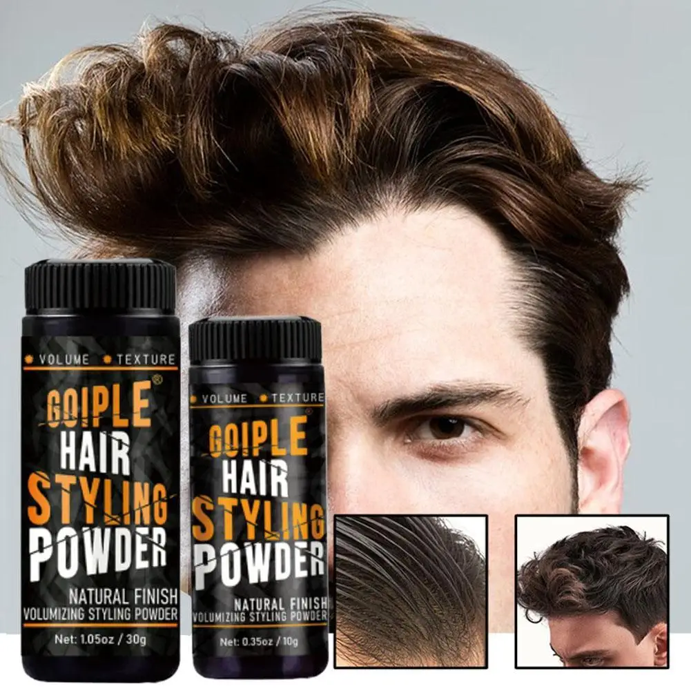 40g Hair Styling Texturizing Powder Volume Boost Matte Finish Refresh Fluffy Shaping Products For Men Oil Greasy Control