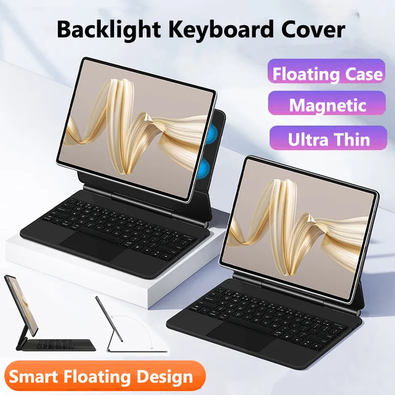 For Huawei MatePad Air 2024 12 Pro 12.2 Pro13.2 12.6 Pro 11 2022 11 2021 2023 Pro10.8 Backlit Case Magnetic Trackpad Keyboard