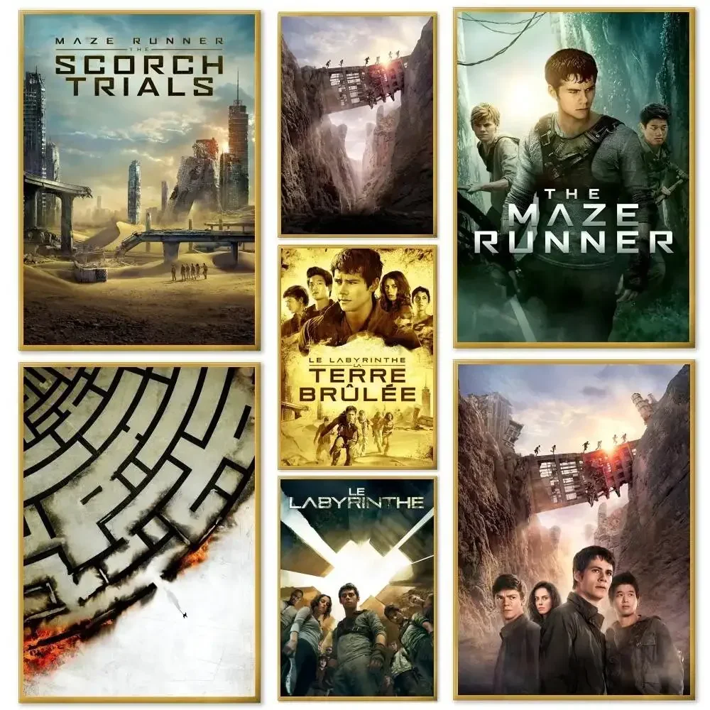 Classic Movie The Maze Runner Canvas Painting Posters And Prints Wall Art Pictures For Living Room Decoration