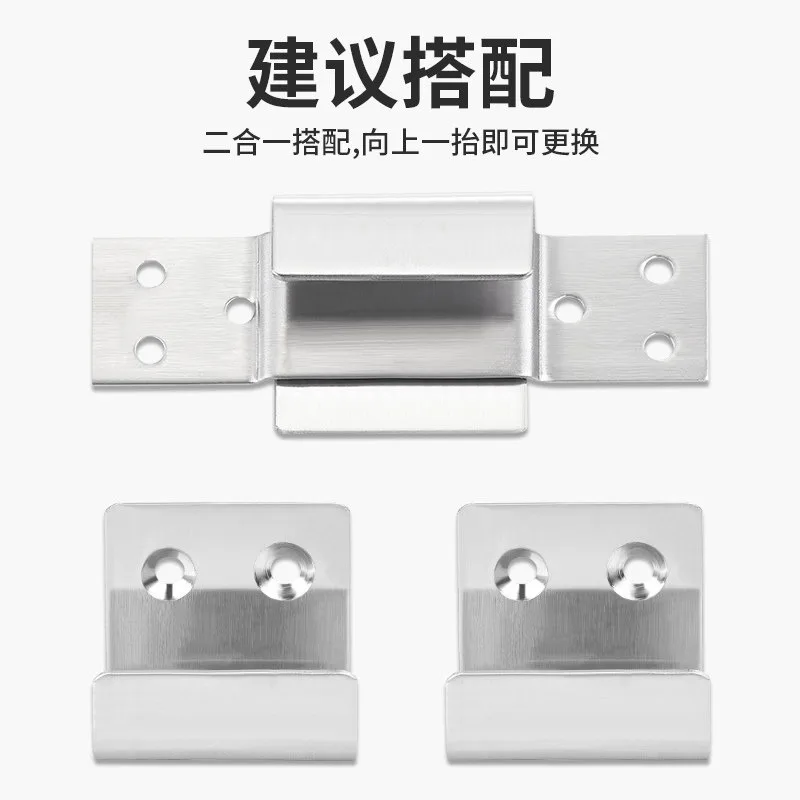 Stainless steel tile hook, upper wall fixing buckle, sample holder U-shaped special pendant