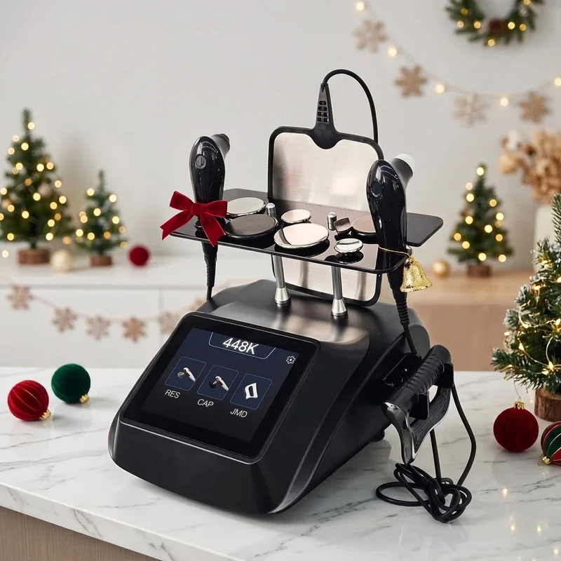 New 448KHz RF Diathermy Machine Professional Body Contouring Skin Rejuvenation Pain Relief Portable Design RET CET
