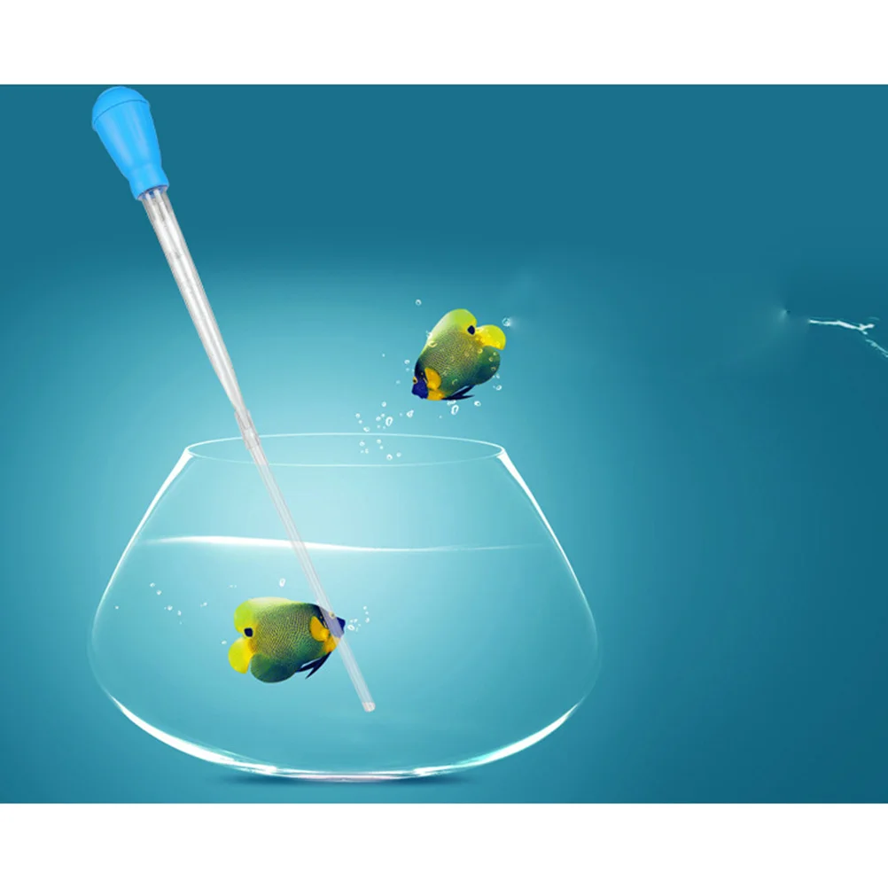 

Aquarium Pipette Fish Tank Cleaner Tool For Waste Removal Water Change High Transparency Durable Cleaning Tool For Aquarium Pets
