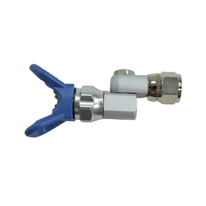 Airless Spray Cleanshot Valve 287036 With Tip Shut-off Value Adapter Joint For High Pressure Spray Gun Swive