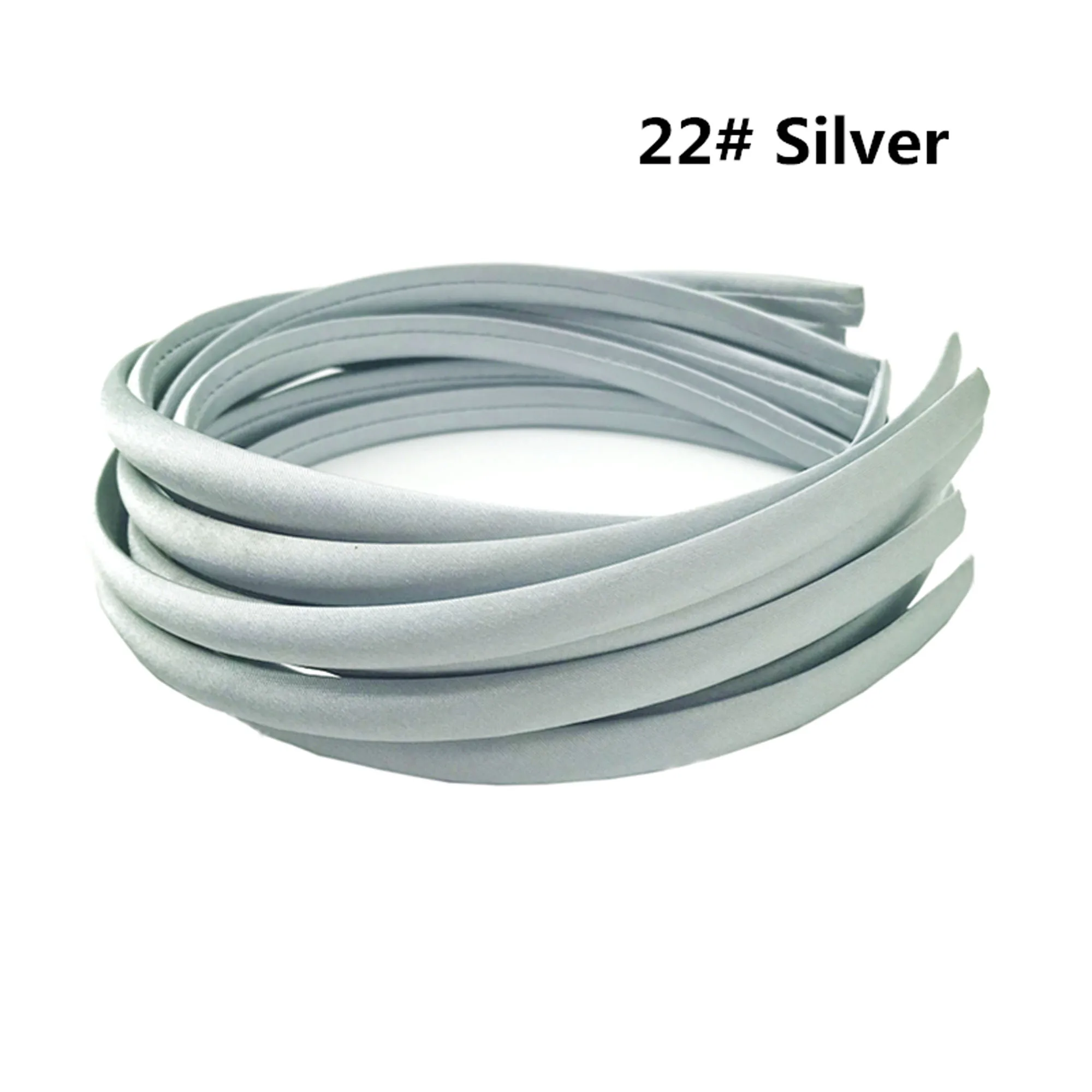 10 Stück/30 Stück mit Stoff überzogenes Haarband, 1 cm, Bonbonfarben, Harz-Stirnband, Mädchen-Haarband für DIY-Kopfbedeckungen, Boutique-Geschenke – Detail 22